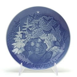 Christmas Plate by Bing & Grondahl, Porcelain Decorators Plate, Christmas Peace