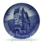 Father's Day by Bareuther, Porcelain Collector Plate, Castle Eltz