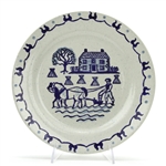 Provincial Blue by Poppytrail, Metlox, Vernonware Dinner Plate