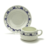 Provincial Blue by Poppytrail, Metlox, Vernonware Cup & Saucer