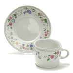 English Garden by Farberware, Stoneware Cup & Saucer