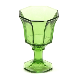 Water Glass, Glass, Octagon, Green