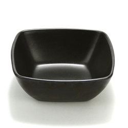 Soup/Cereal Bowl by Roscher, Stoneware, Black Leaf Design