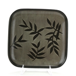 Bamboo, Black by Simple Dining, Stoneware Salad Plate