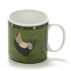 Country Quartet by Sakura, Stoneware Mug, Green