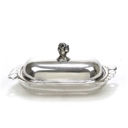 Daffodil by 1847 Rogers, Silverplate Butter Dish