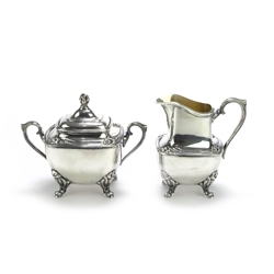 Daffodil by 1847 Rogers, Silverplate Cream Pitcher & Sugar Bowl