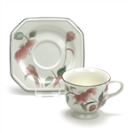 Silk Flowers by Mikasa, China Cup & Saucer