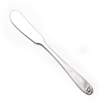 Daffodil by 1847 Rogers, Silverplate Butter Spreader, Flat Handle