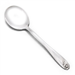 Daffodil by 1847 Rogers, Silverplate Round Bowl Soup Spoon