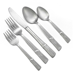 Bamboo Design by Eldan, Stainless 5-PC Setting w/ Soup Spoon