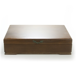 Silverware Box, Wood, Mahogany