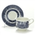 Blue Willow by Churchill, Stoneware Cup & Saucer