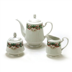 Noel by Sango, China 3-PC Tea Service