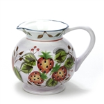Black Forest Fruits by Heritage Mint, Pottery Water Pitcher