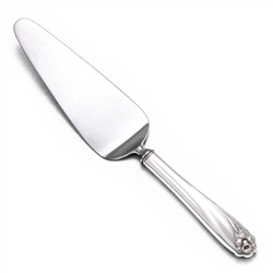 Daffodil by 1847 Rogers, Silverplate Pie Server, Drop Blade, Hollow Handle