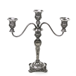 Victorian Rose by Rogers & Bros., Silverplate Candelabrum