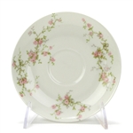 Saucer by Theodore Haviland, Porcelain, Pink & Green Floral