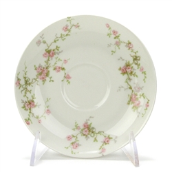 Saucer by Theodore Haviland, Porcelain, Pink & Green Floral