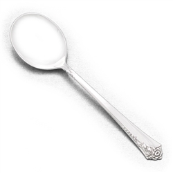 Damask Rose by Oneida, Sterling Cream Soup Spoon