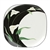 Black Lilies by Sango, China Dinner Plate