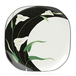 Black Lilies by Sango, China Dinner Plate