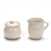 Aura by Pfaltzgraff, Stoneware Cream Pitcher & Sugar Bowl