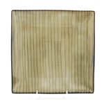 Square Bamboo by Threshold, Stoneware Dinner Plate