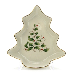 Holly Holiday by Home for the Holidays, China Tree Dish