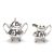 Grand Duchess by Towle, Silverplate Cream Pitcher & Sugar Bowl