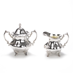 Grand Duchess by Towle, Silverplate Cream Pitcher & Sugar Bowl