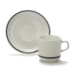 Blue Ridge by Town & Country, Stoneware Cup & Saucer