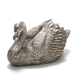 Figurine, Sterling, Swan