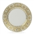 Dinner Plate by Limoges, China, Gold Scroll Border