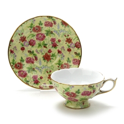 Cup & Saucer, China, Chintz