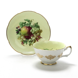 Cup & Saucer by Royal Grafton, China, Fruit