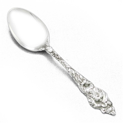 Les Six Fleurs by Reed & Barton, Sterling Dessert Place Spoon, Monogram K