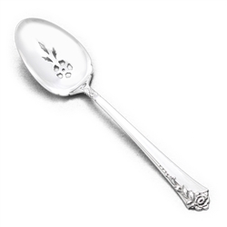 Damask Rose by Oneida, Sterling Tablespoon, Pierced (Serving Spoon)