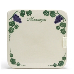 Grape Vine by Crock Shop, Ceramic Message Board