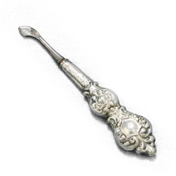 Cuticle Pusher, Sterling, Scroll Design