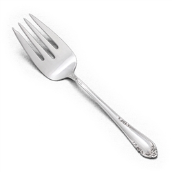 Dancing Flowers by Reed & Barton, Sterling Cold Meat Fork