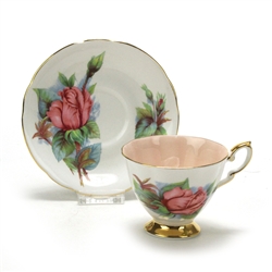 Six World Famous Roses by Paragon, China Cup & Saucer