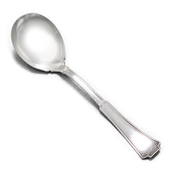 Grecian by 1881 Rogers, Silverplate Round Bowl Soup Spoon