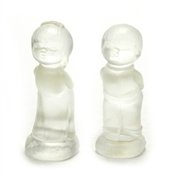 Figurine by Fenton, Glass, Boy & Girl Kissing