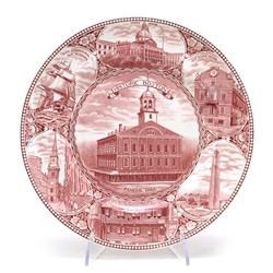 Historic Boston by Staffordshire, Ironstone Collector Plate