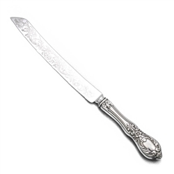 Cake Knife, Wedding by Old English, Sterling, Engraved
