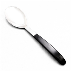 Contrast by Lunt, Sterling Tablespoon (Serving Spoon), Black Nylon Handle