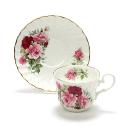 Cup & Saucer by Royal Patrician, China, Pink Roses