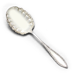 Savoy by 1847 Rogers, Silverplate Berry Spoon, Gilt