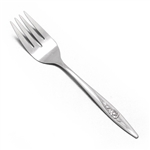 Lasting Rose by Oneidacraft, Stainless Cold Meat Fork